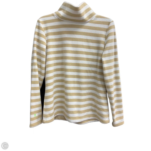 Top Long Sleeve By Cmc In Striped Pattern, Size: M