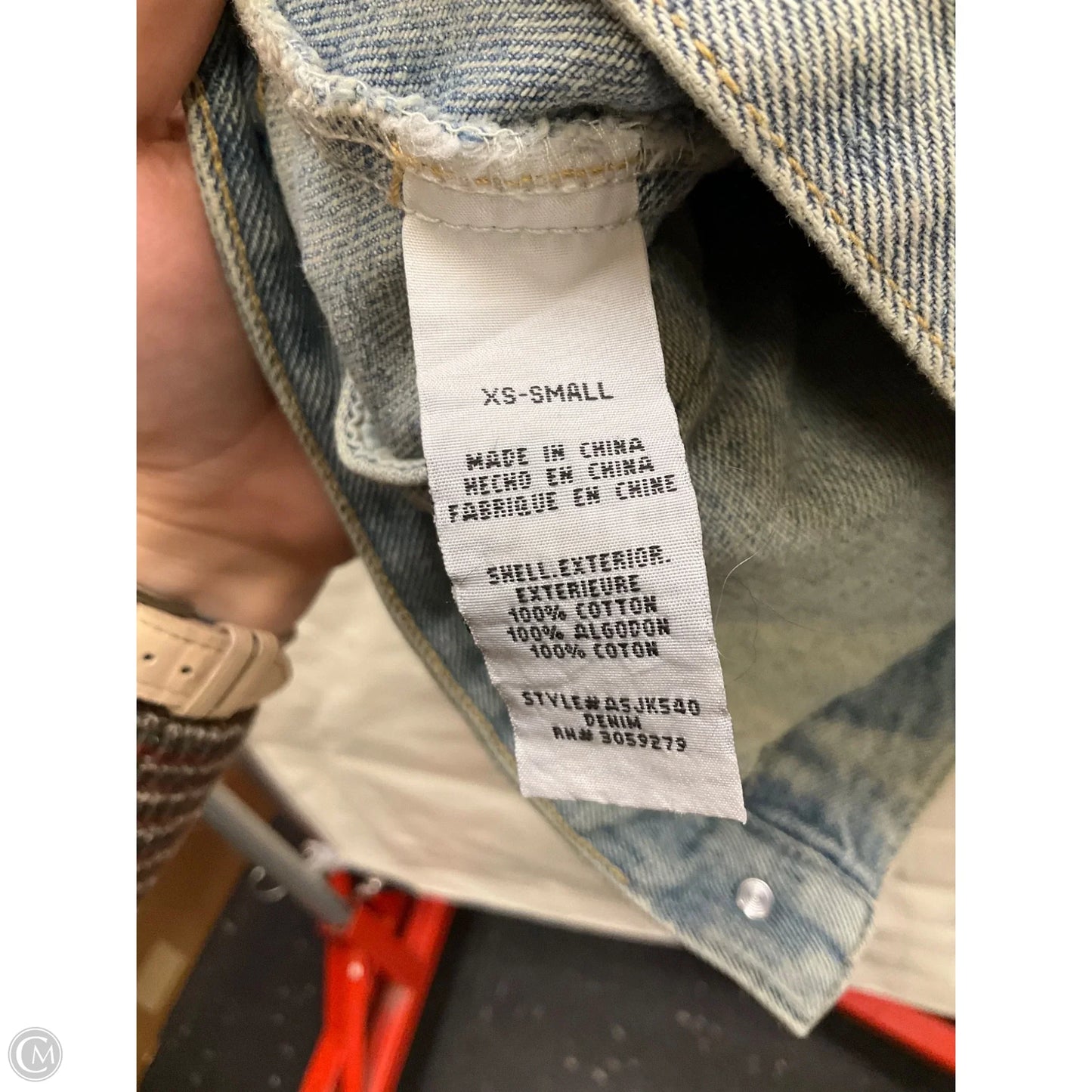 Jacket Denim By Altard State In Blue Denim, Size: Xs