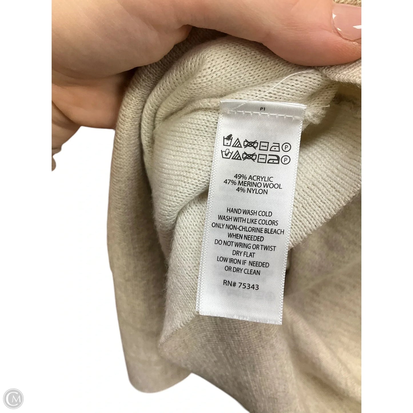 Cardigan By Jones New York In Beige, Size: M