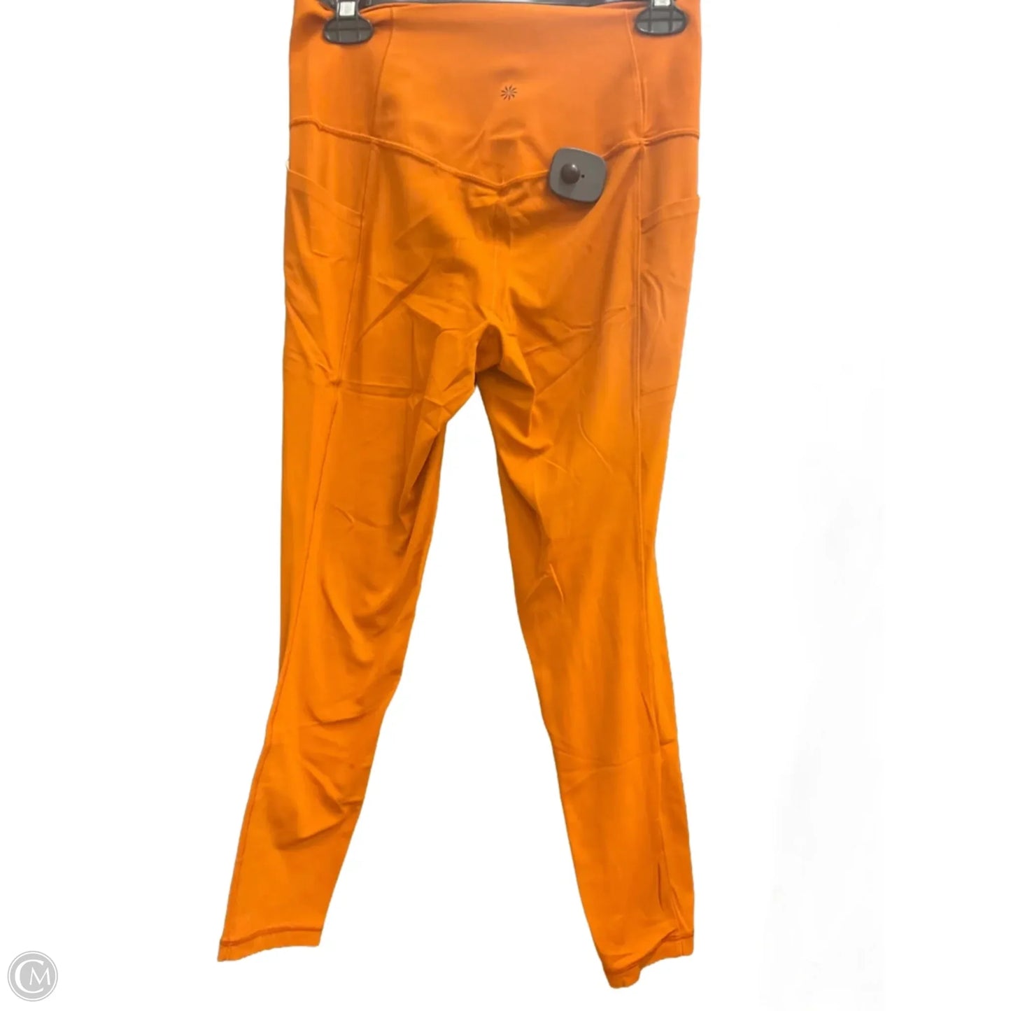 Athletic Leggings By Athleta In Orange, Size: M