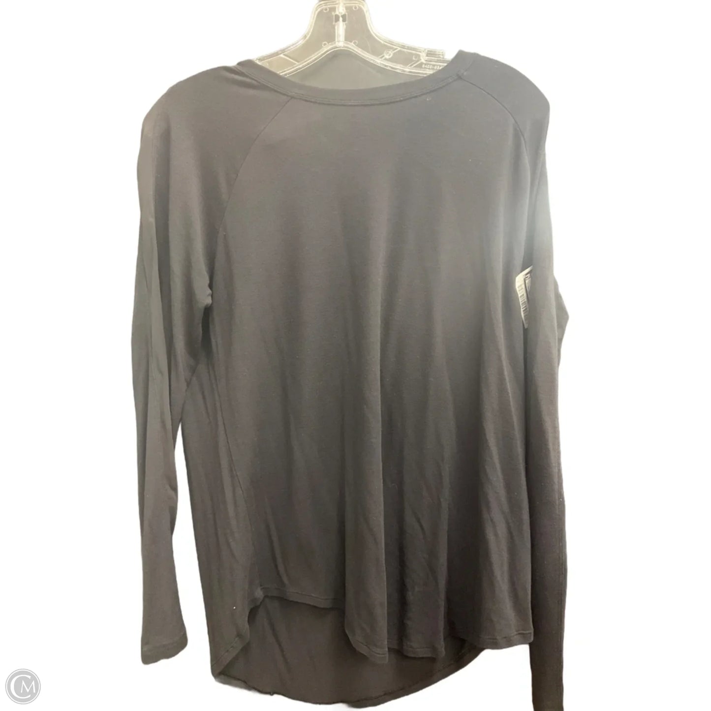 Athletic Top Long Sleeve Crewneck By Athleta In Black, Size: S