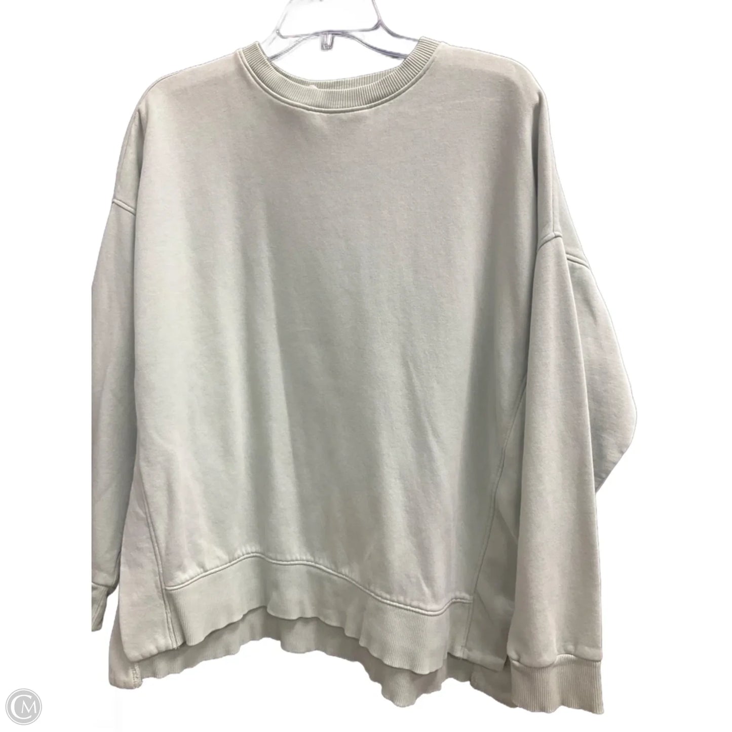Sweatshirt Crewneck By Lou And Grey In Green, Size: M
