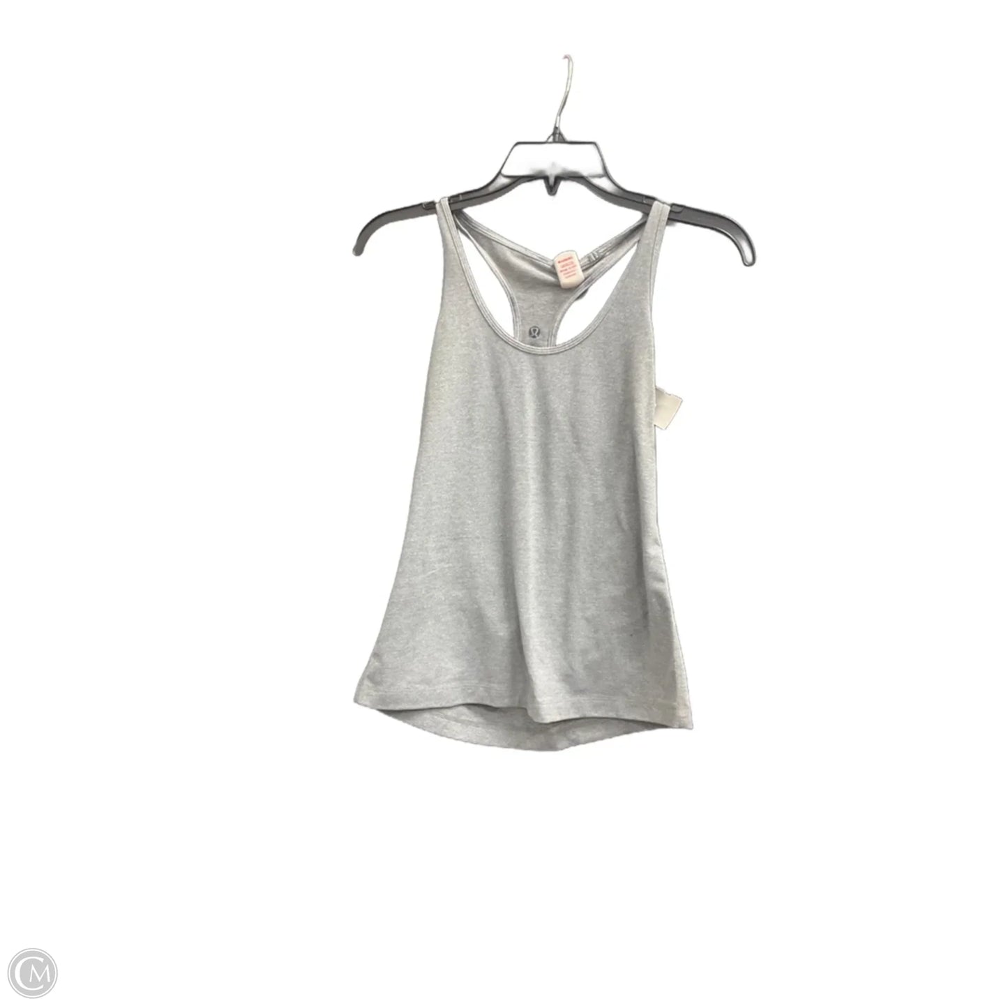 Athletic Tank Top By Lululemon In Grey, Size: 8