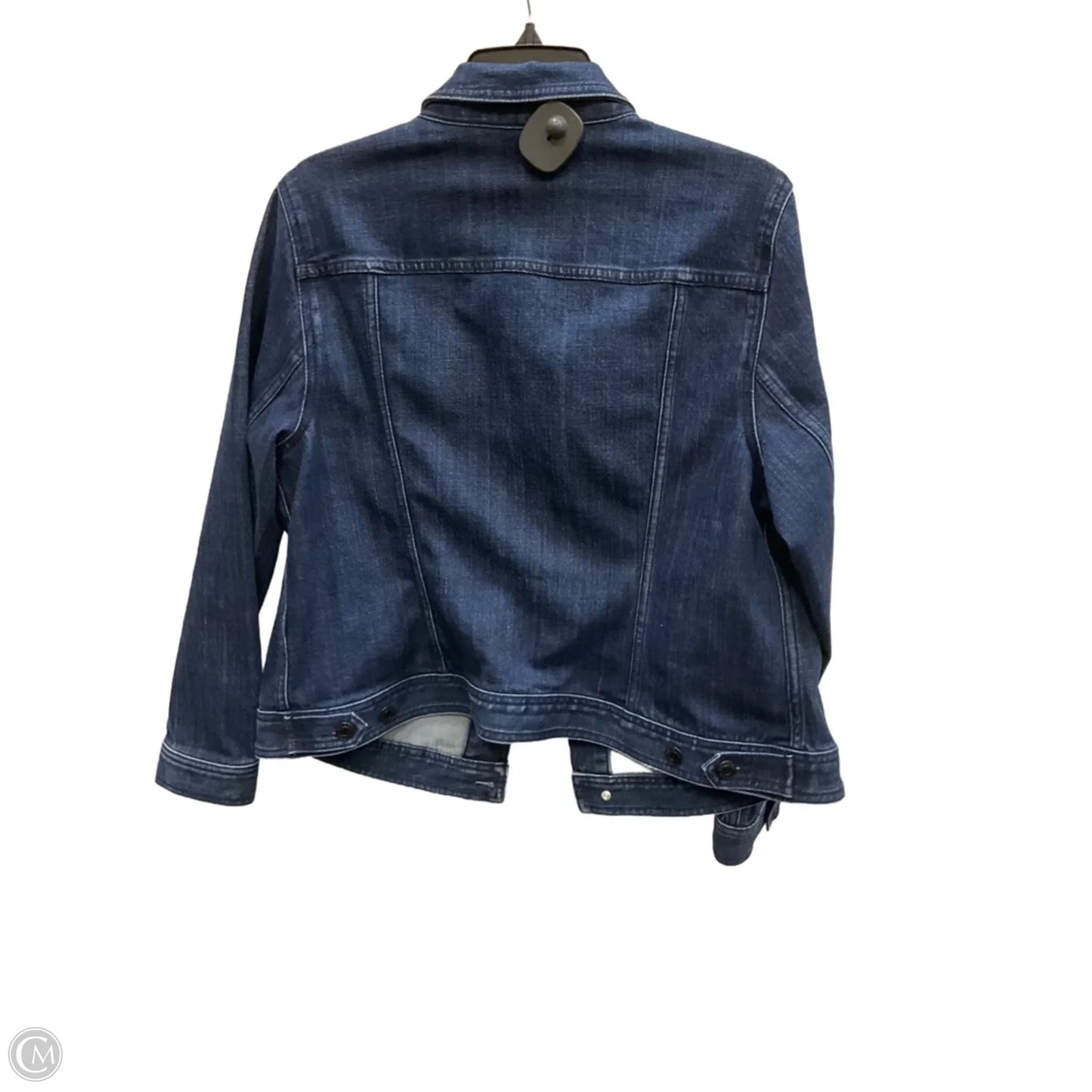 Jacket Denim By Talbots In Blue Denim, Size: Xlp