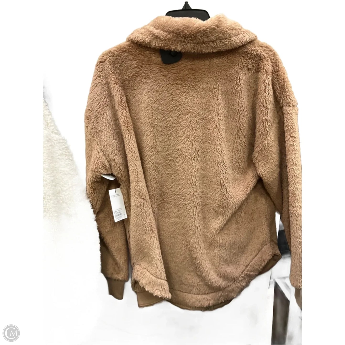 Jacket Fleece By Sonoma In Brown, Size: L