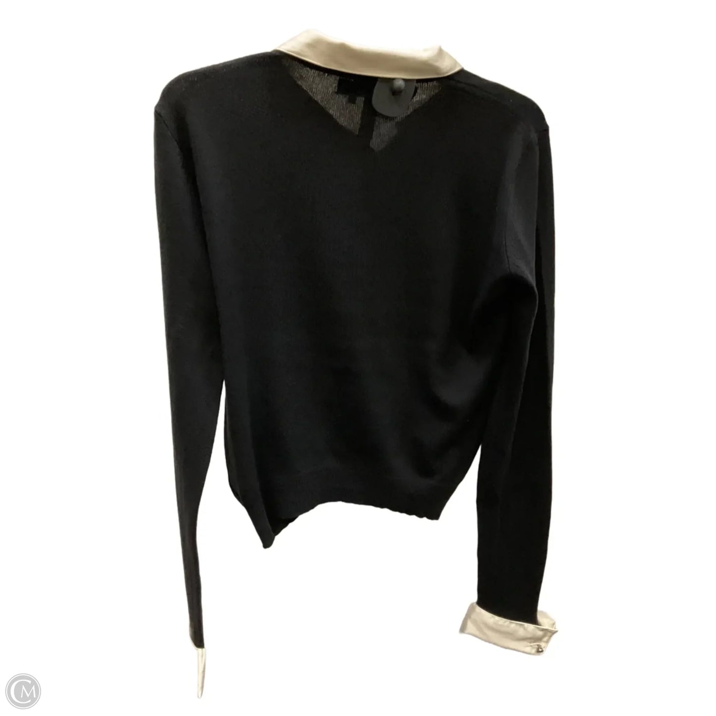 Cardigan By Lauren By Ralph Lauren In Black, Size: Mp