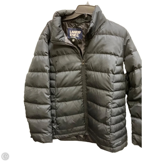 Coat Puffer & Quilted By Lands End In Black, Size: Xl
