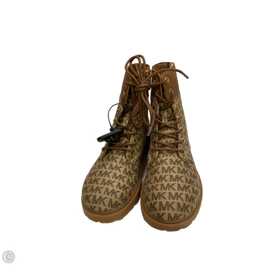Boots Ankle Flats By Michael By Michael Kors In Brown, Size: 7