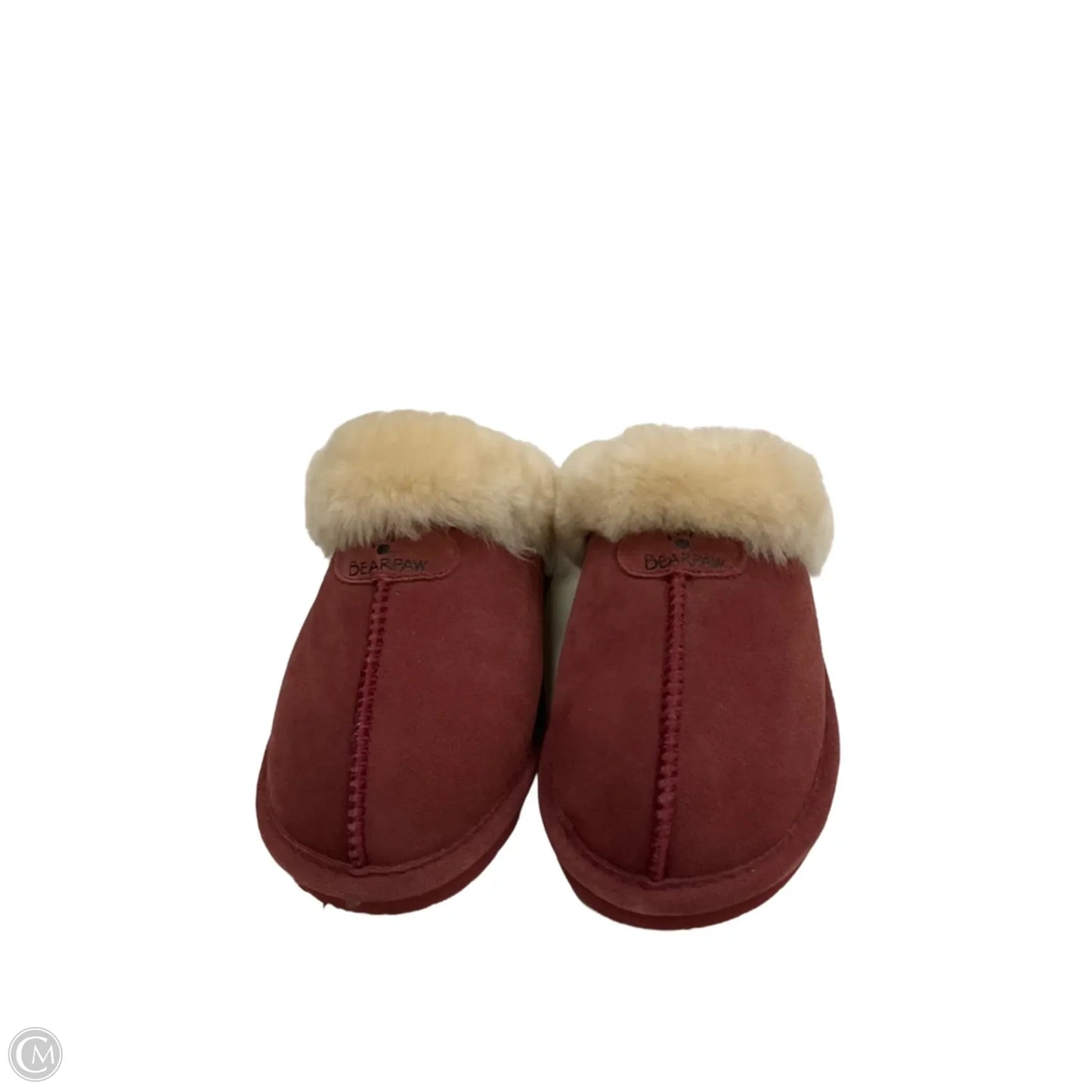 Slippers By Bearpaw In Maroon