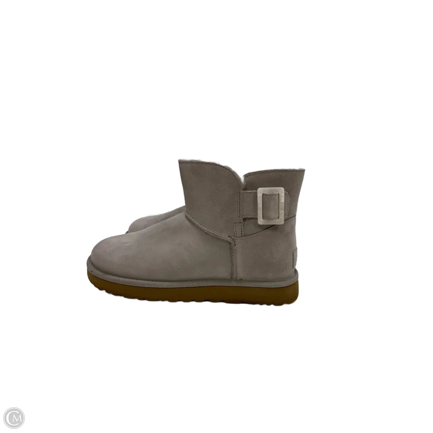 Boots Designer By Ugg In Grey, Size: 8