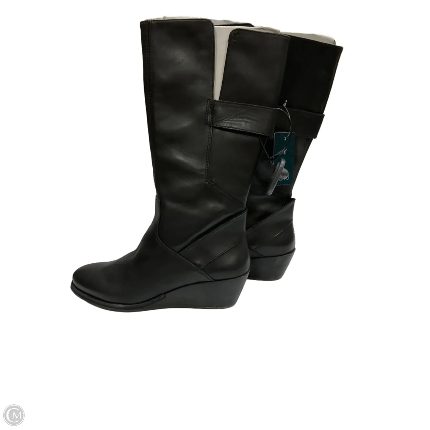 Boots Knee Flats By Emu In Black, Size: 8