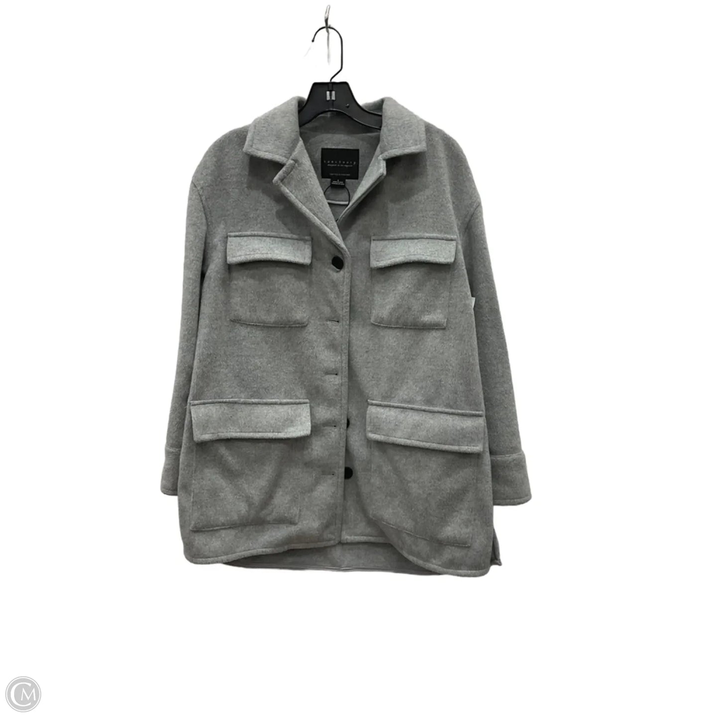 Coat Peacoat By Sanctuary In Grey, Size: S