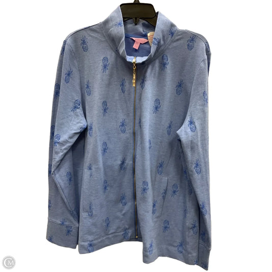 Jacket Designer By Lilly Pulitzer In Blue, Size: Xl