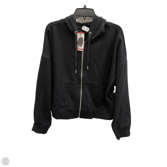 Jacket Fleece By Dkny In Black, Size: Xl