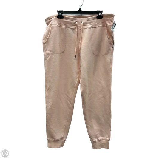 Athletic Pants By Calvin Klein Performance In Peach, Size: Xl