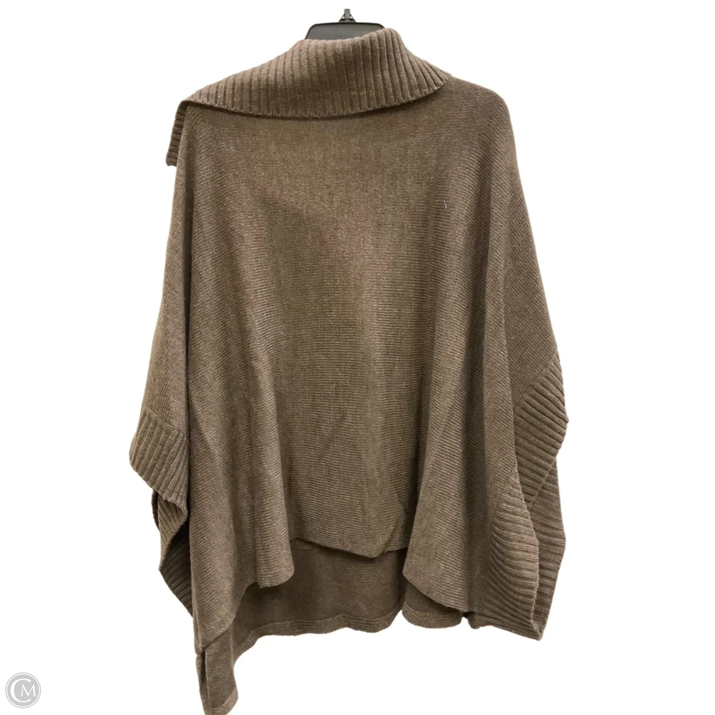 Poncho By Simply Noelle In Brown, Size: Xs