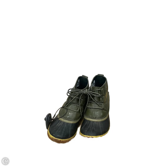 Boots Rain By Sorel In Green, Size: 7