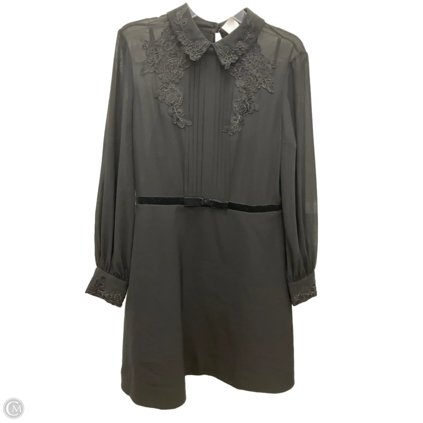 Dress Party Midi By Ted Baker In Black, Size: 4