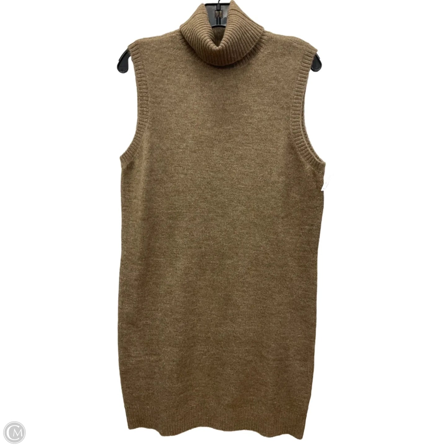 Dress Sweater By Justfab In Beige, Size: M