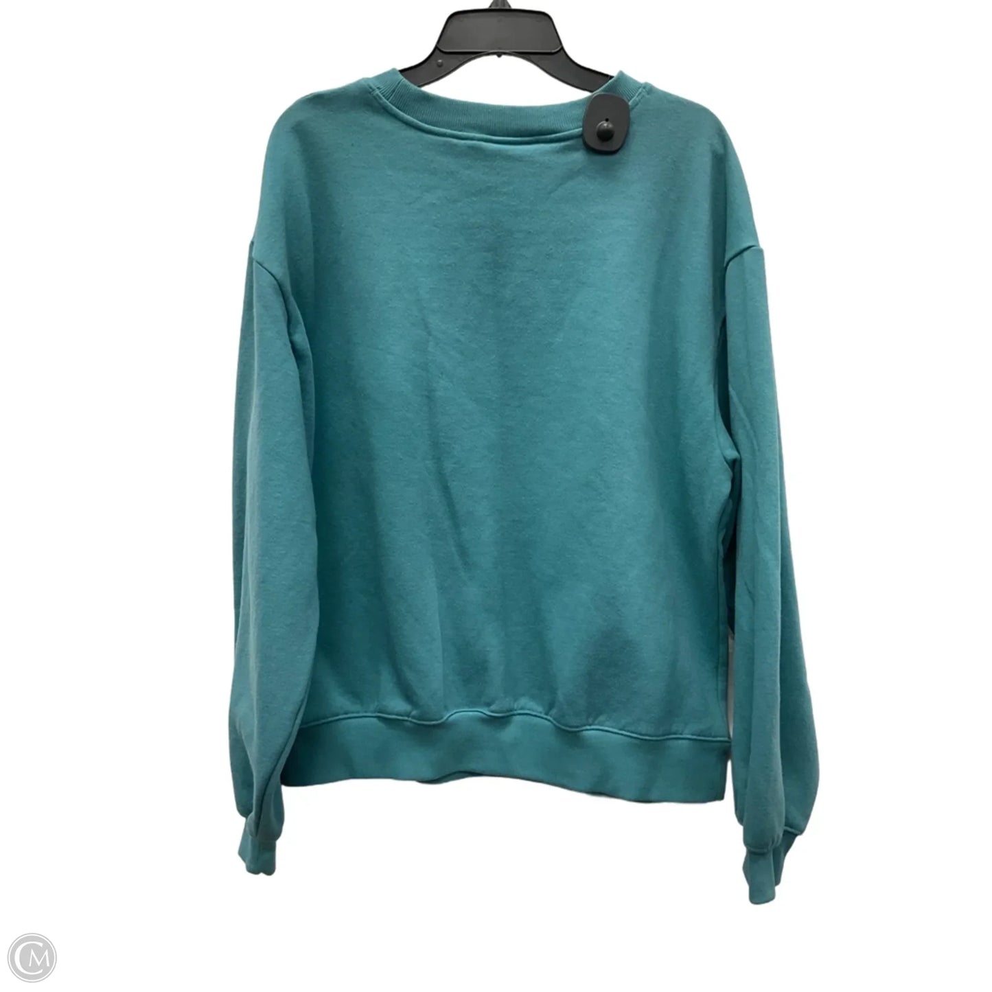 Sweatshirt Crewneck By Columbia In Teal, Size: L