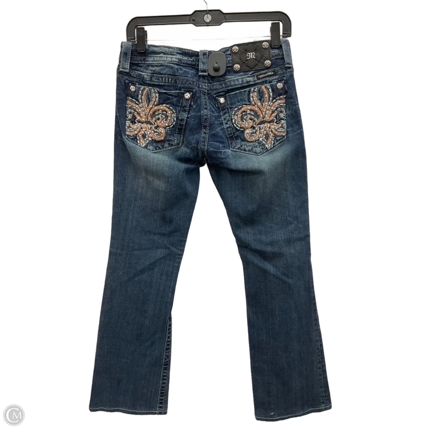 Jeans Boot Cut By Miss Me In Blue Denim, Size: 6