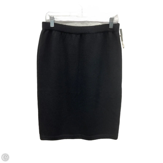 Skirt Midi By St. John In Black, Size: 6