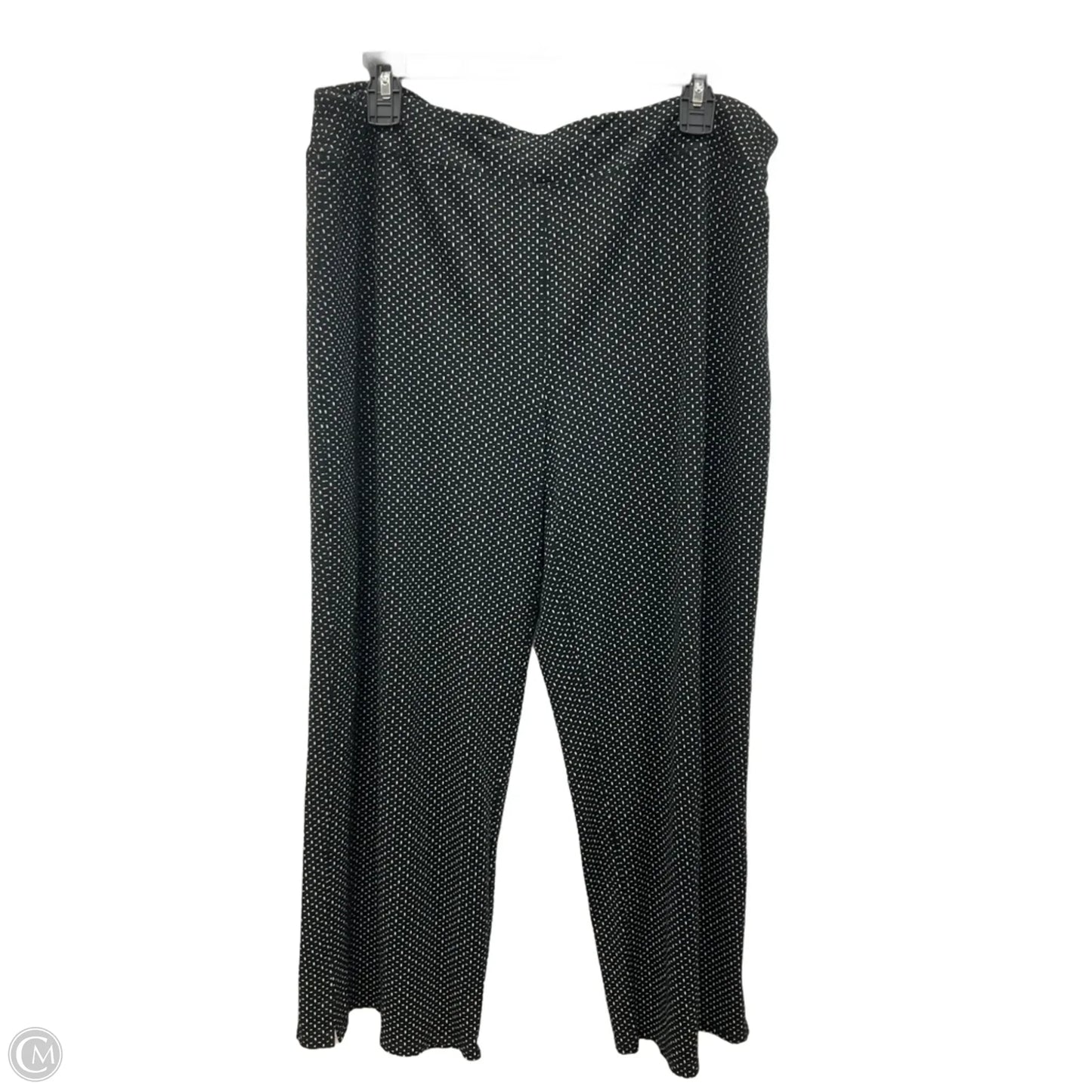Pants Wide Leg By J. Jill In Black, Size: L