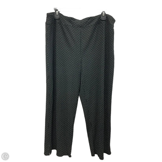 Pants Wide Leg By J. Jill In Black, Size: L
