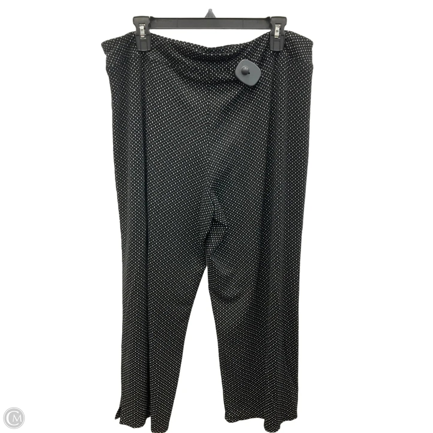 Pants Wide Leg By J. Jill In Black, Size: L