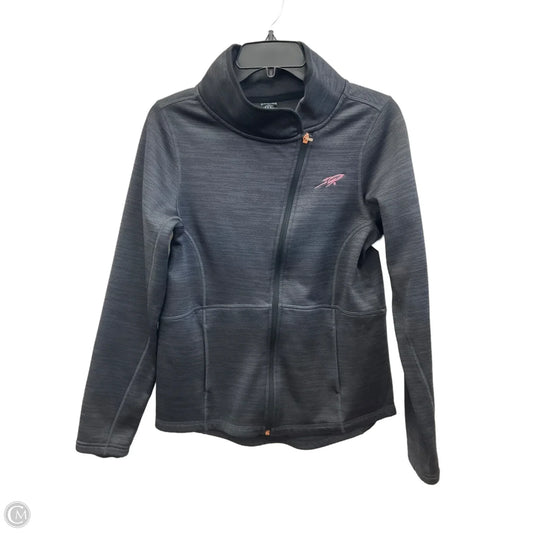 Athletic Jacket By Champion In Grey, Size: S
