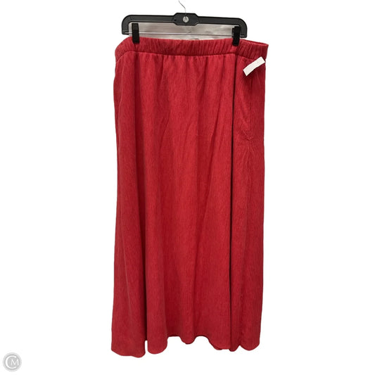 Skirt Maxi By Abercrombie And Fitch In Paisley Print, Size: Xl