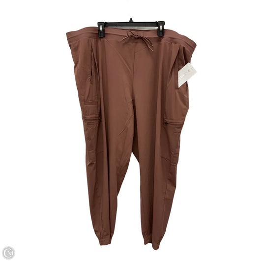 Athletic Pants By Athleta In Brown, Size: 26