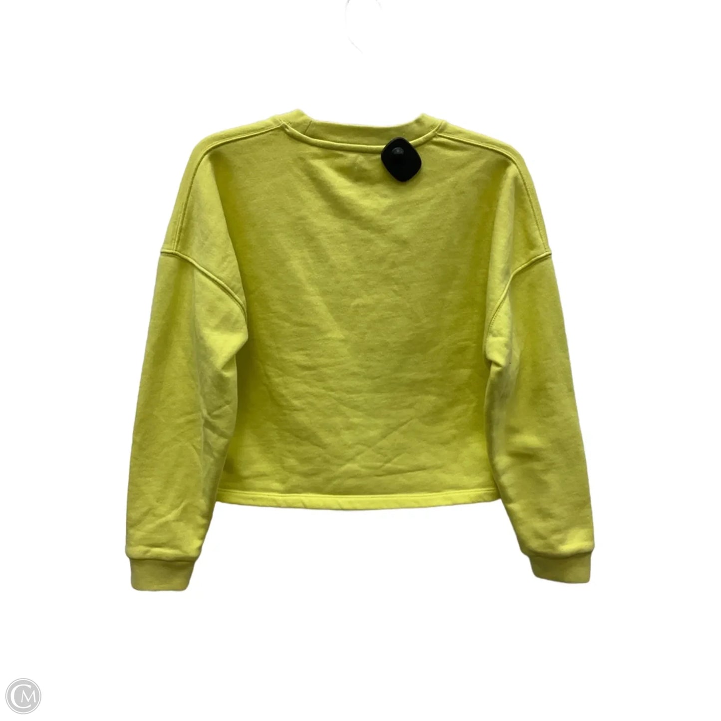 Sweatshirt Crewneck By Banana Republic In Yellow, Size: Xs