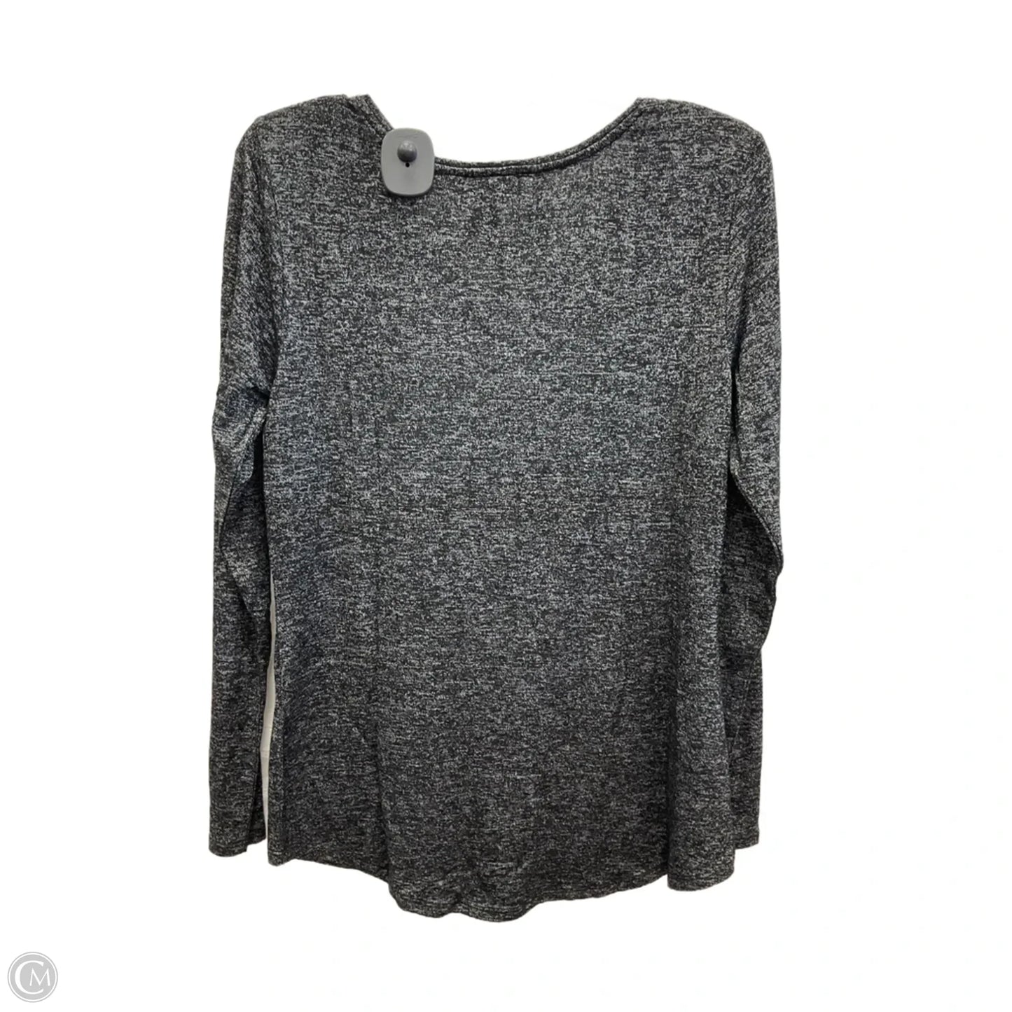 Top Long Sleeve By Workshop In Black, Size: L