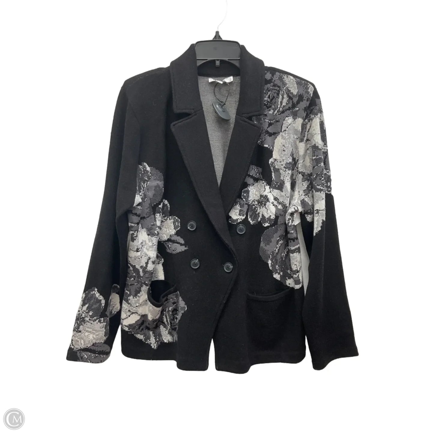 Blazer By Chicos In Black, Size: Xl