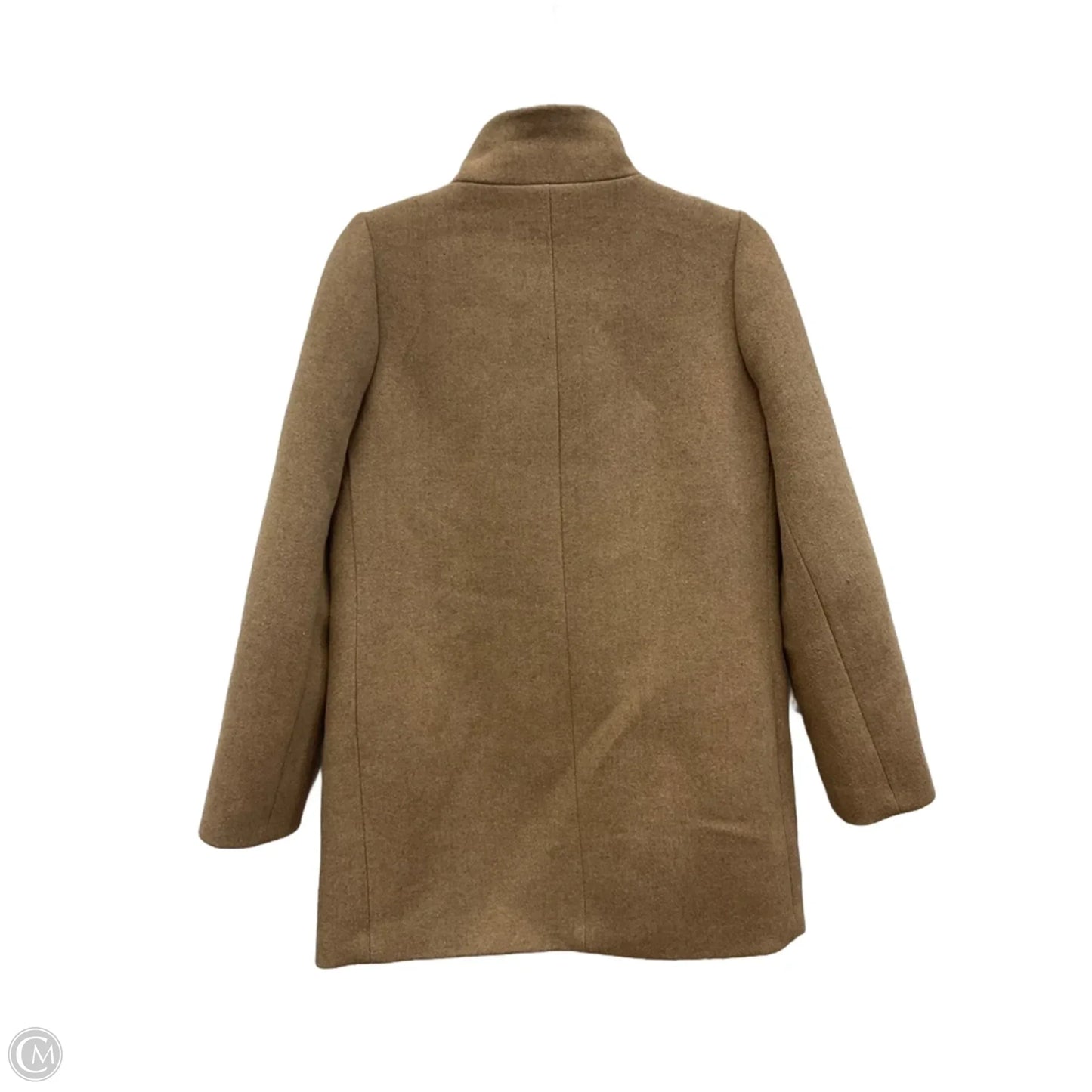 Coat Peacoat By J. Crew In Beige, Size: Xs