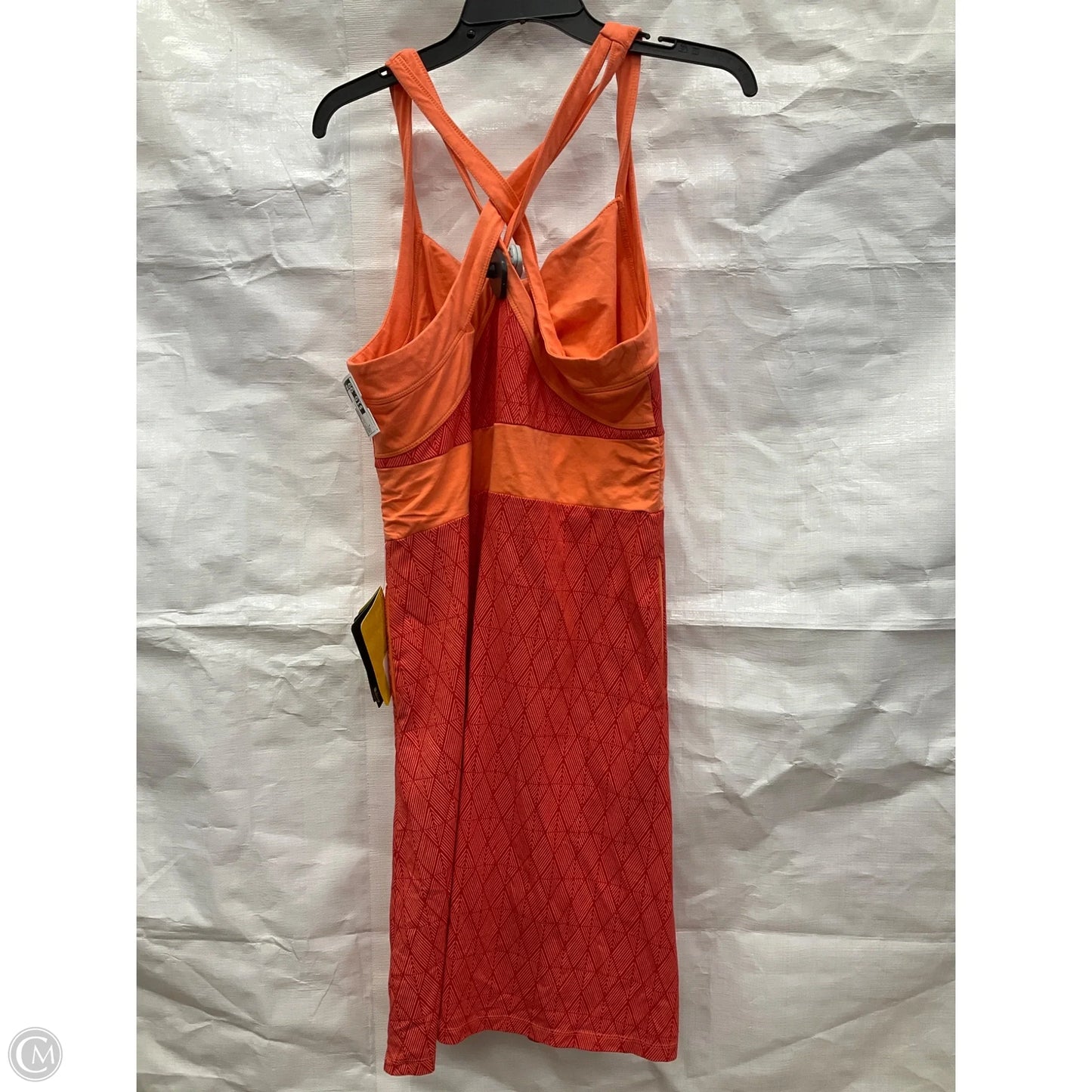 Athletic Dress By Cabelas In Orange, Size: L