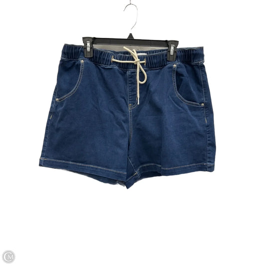 Shorts By Lane Bryant In Blue Denim, Size: Xl