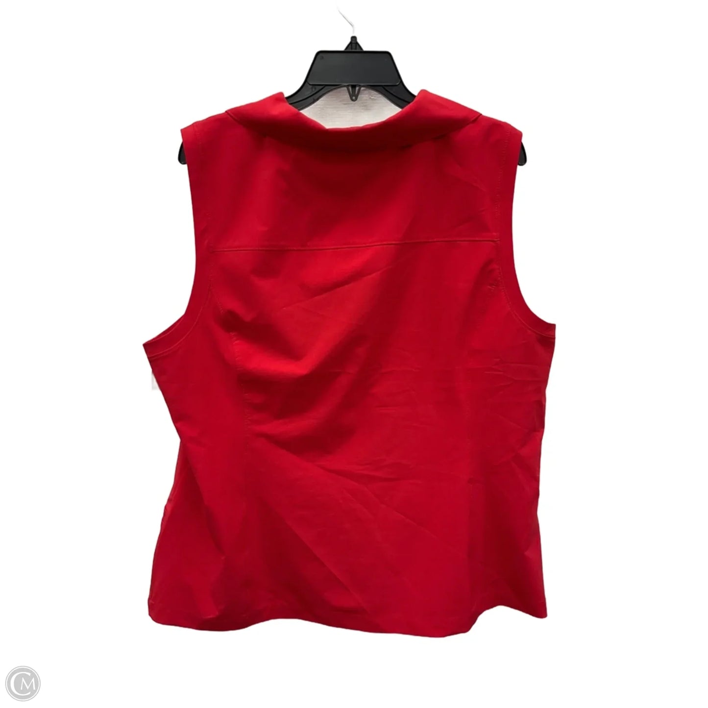 Vest Other By Chicos In Red, Size: Xl