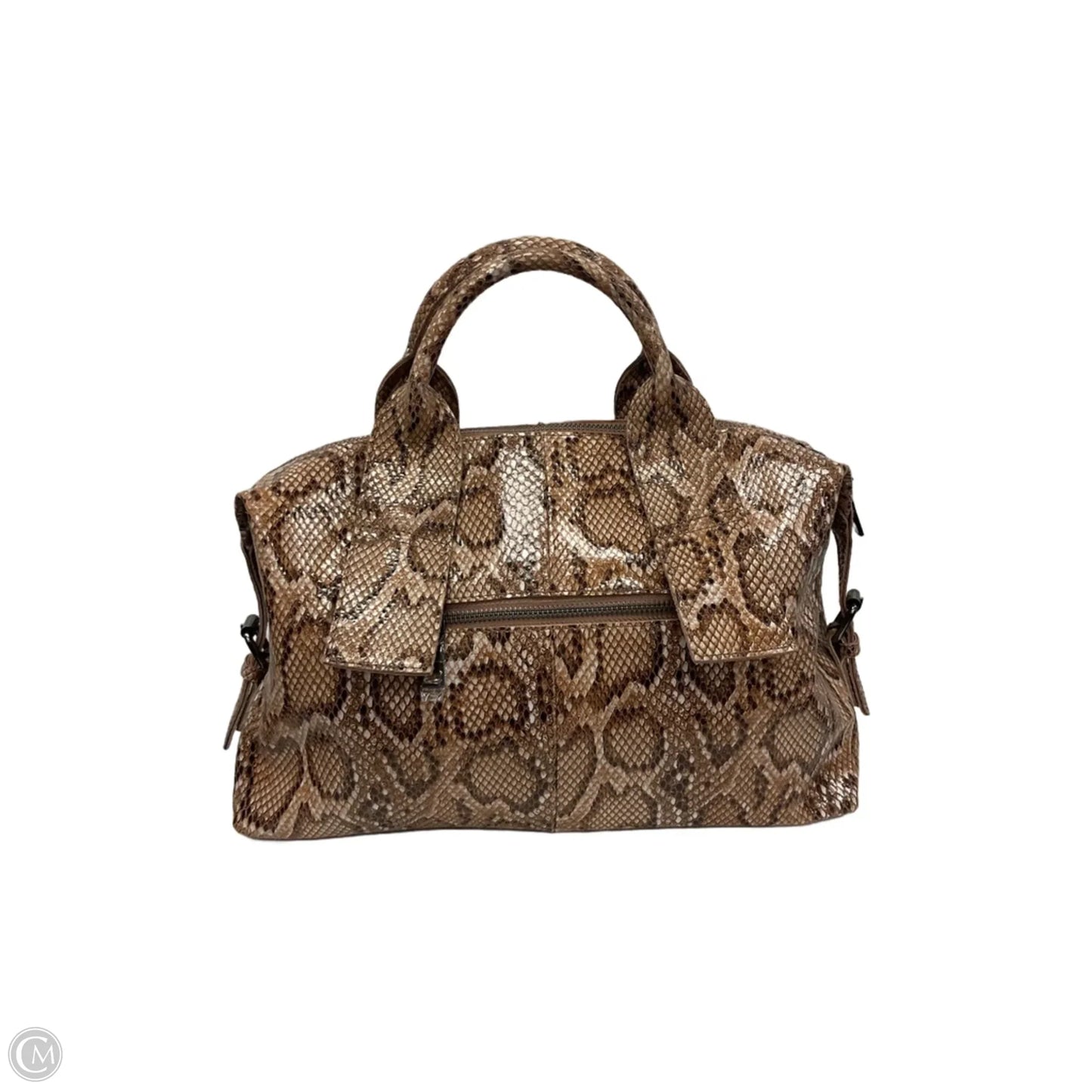 Handbag Leather By Clothes Mentor, Size: Small