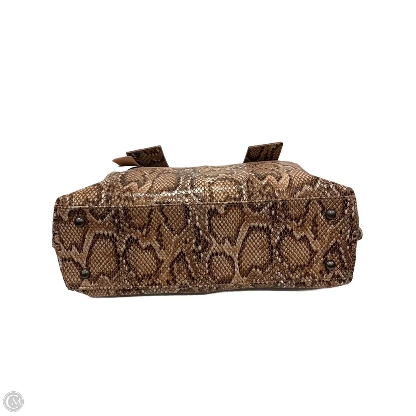 Handbag Leather By Clothes Mentor, Size: Small