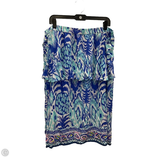 Skirt Designer By Lilly Pulitzer In Blue, Size: Xl