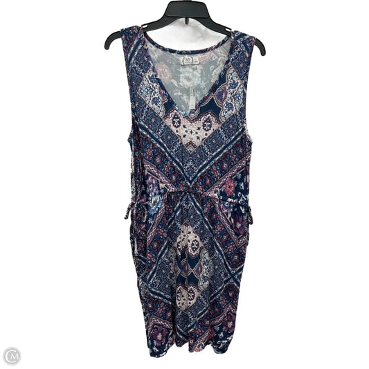 Dress Casual Short By Maurices In Blue, Size: L