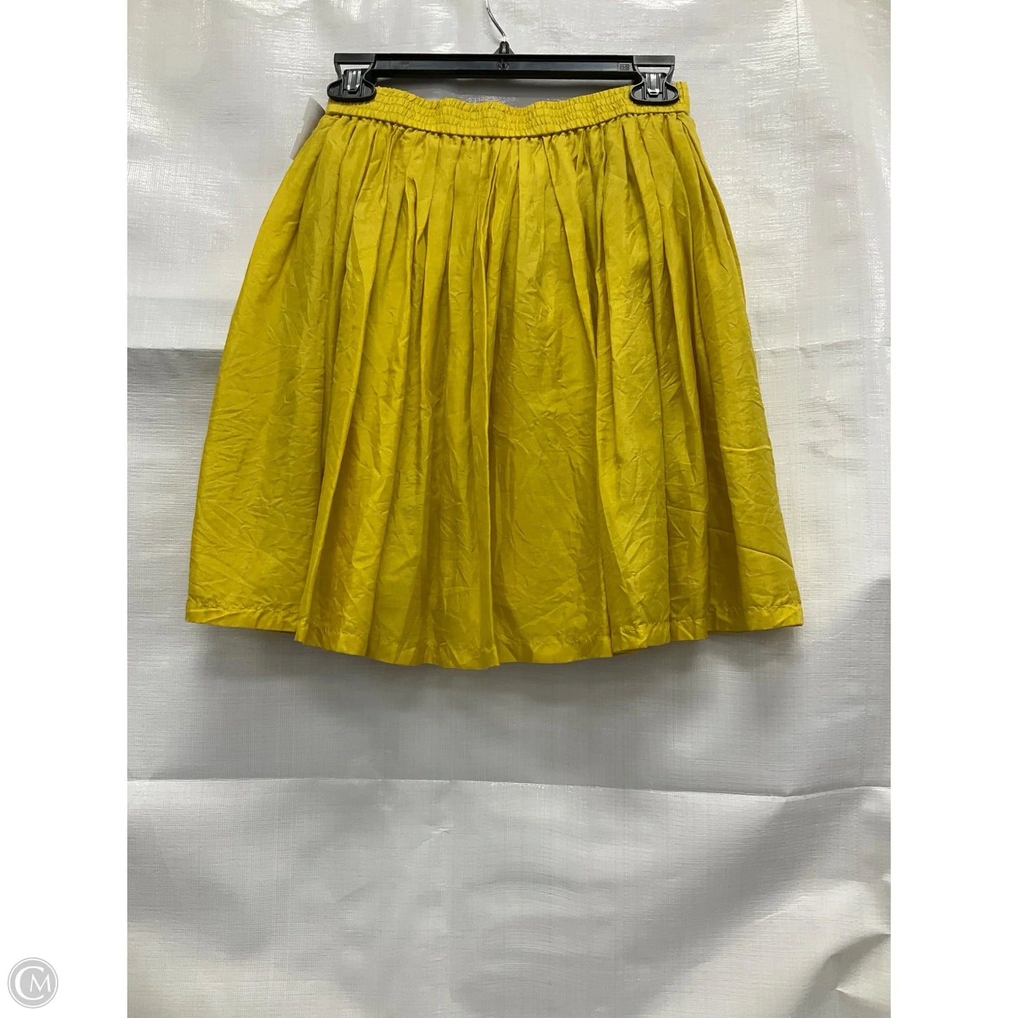 Skirt Mini & Short By Cmc In Yellow, Size: Xs