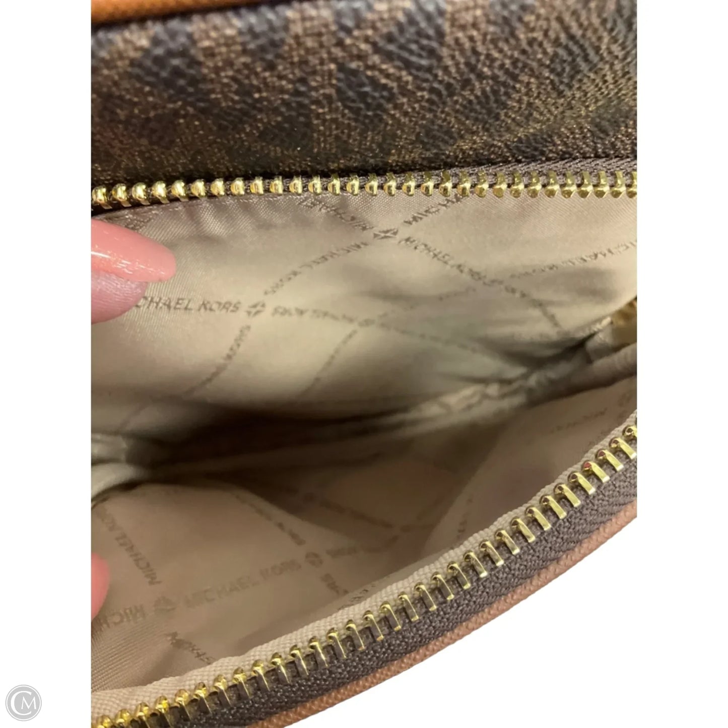 Crossbody Designer By Michael Kors, Size: Small