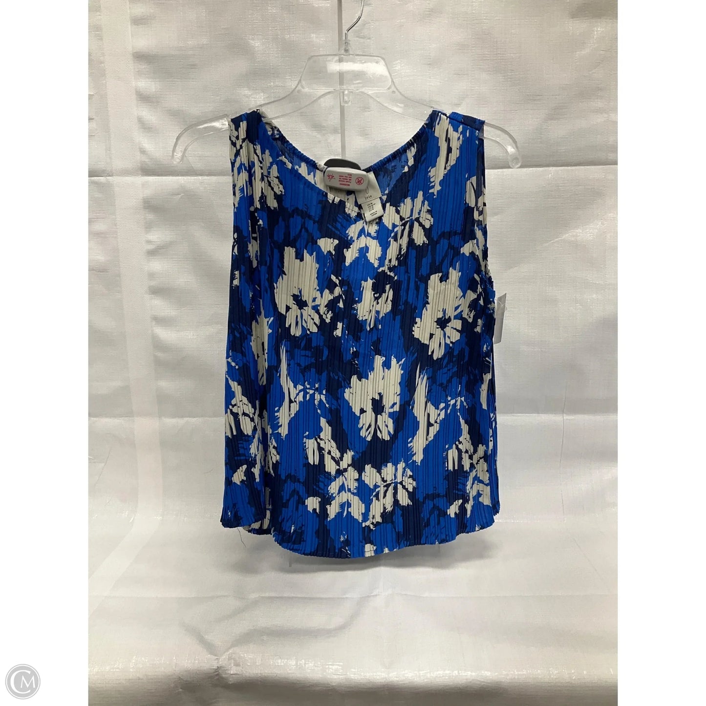 Top Sleeveless By Joie In Blue, Size: M