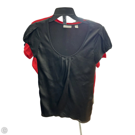 Top Short Sleeve By New York And Co In Black, Size: S