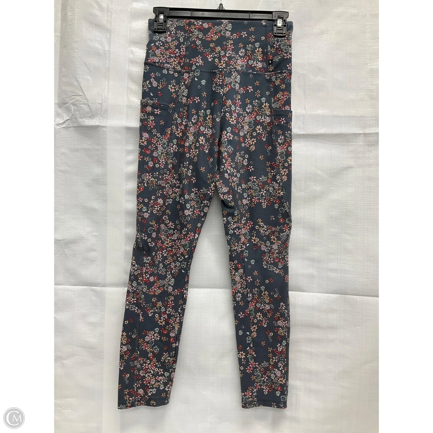 Athletic Leggings By Marika In Floral Print, Size: S