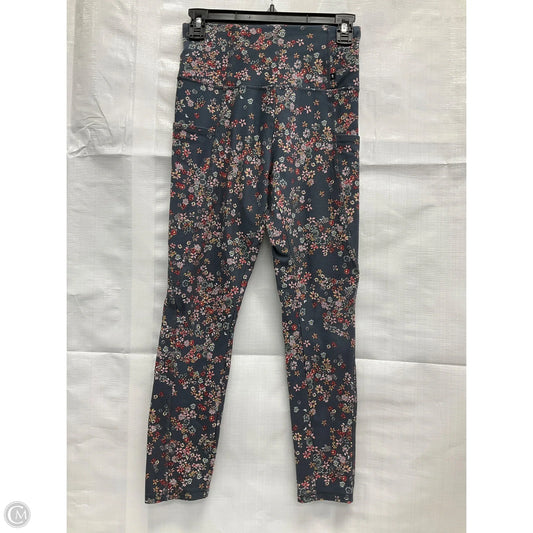 Athletic Leggings By Marika In Floral Print, Size: S