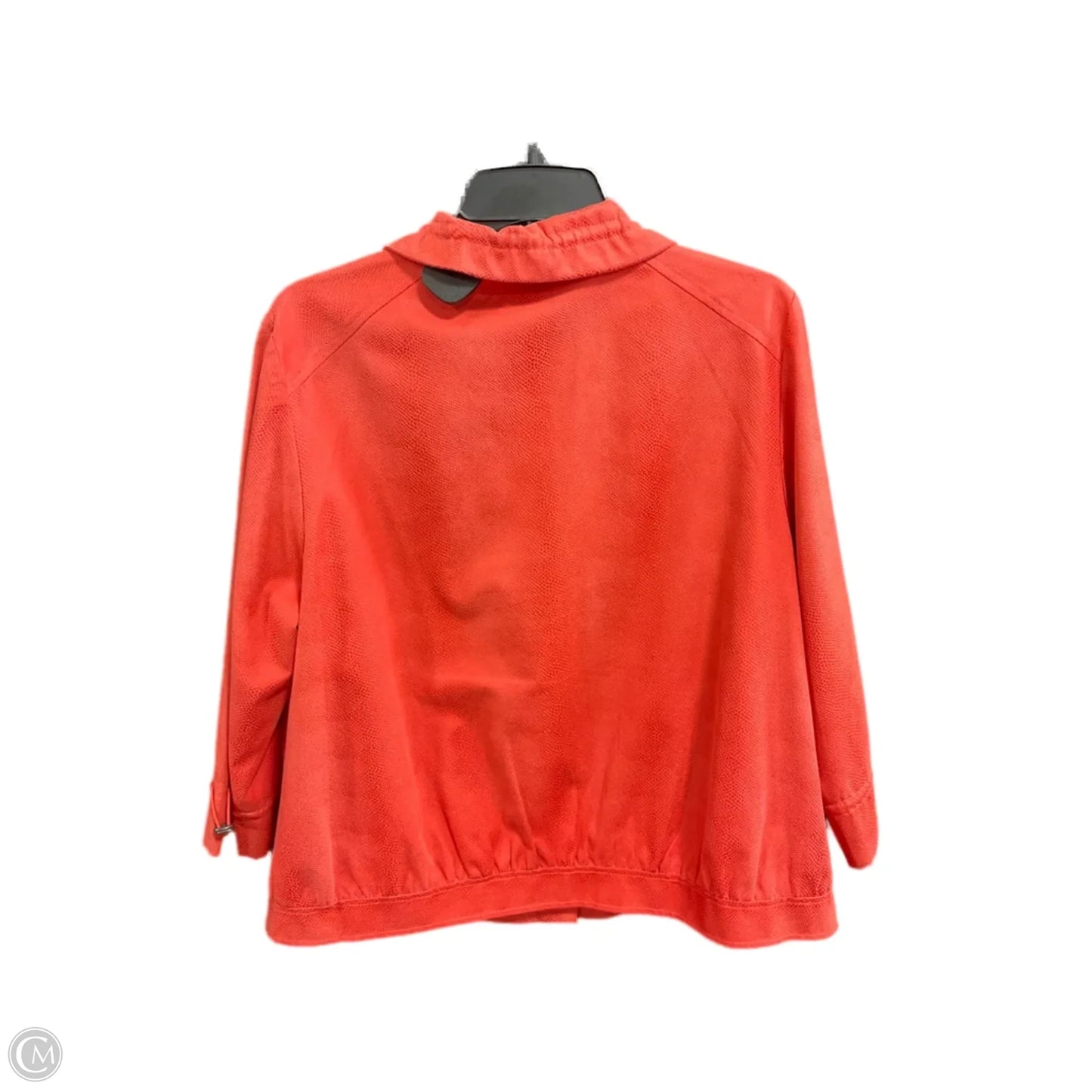 Jacket Other By Chicos In Orange, Size: L